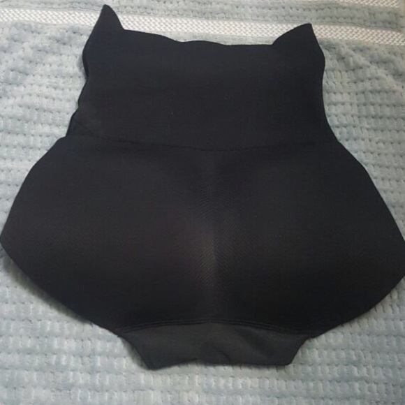 Black/Beige High Waist Padded Panty Shaper - Picture 2 of 3